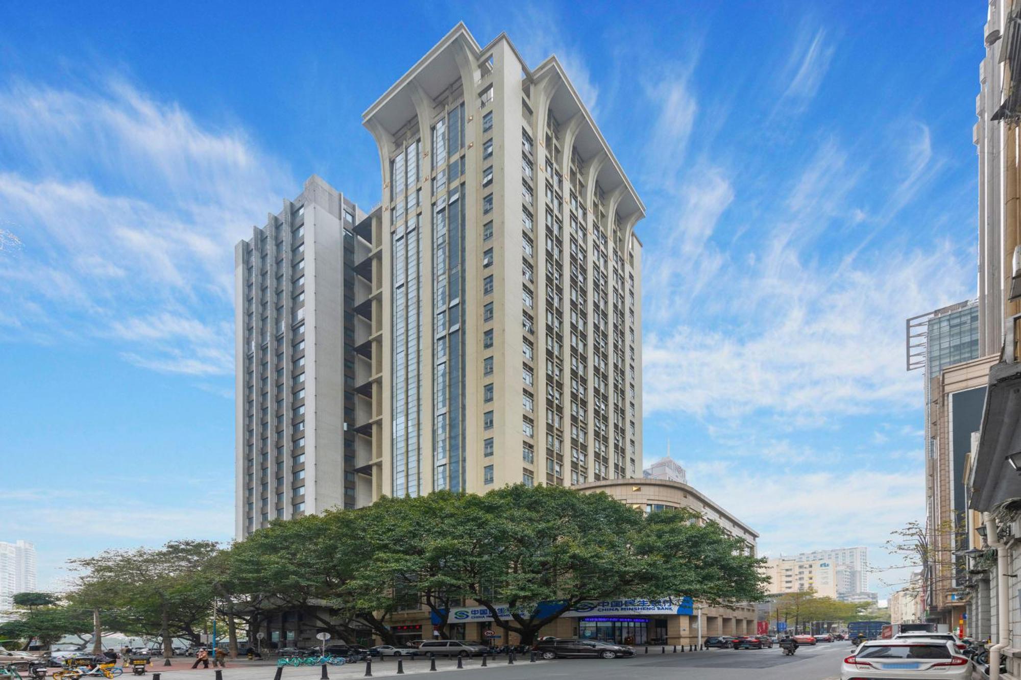 Waifiden Duplex Hotel Apartment Zhongyong Jinyu Branch-Free Shuttle Bus During The Canton Fair Eksteriør billede
