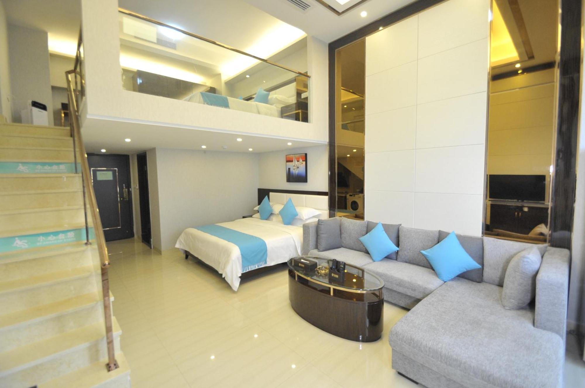 Waifiden Duplex Hotel Apartment Zhongyong Jinyu Branch-Free Shuttle Bus During The Canton Fair Eksteriør billede